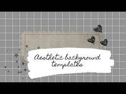 Edit a template now for free to build your personal brand. How To Create Aesthetic Background Templates Picsart Tutorial Youtube