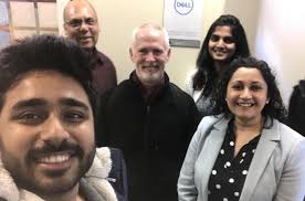 Fun seeing friends and family who are recruiting at Northeastern  University. First half of the week was Karl & Oliver from Boston Consulting  Group and today was Ajay and his team from