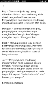 Alat musik tradisional dari indonesia bangsa indonesia merupakan bangsa yang kaya akan kebudayaan terutama di bidang kesenian yang pastinya ada berbagai macam. Pengertian Musik Pop Jazz Rock Dan Dangdut