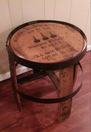 Full Bourbon Whiskey Barrel Head Table By Kywhiskeybarrelgoods Bourbon Barrel Decor Whiskey Barrel Decor Barrel Decor