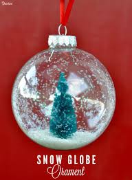 Snow Globe Ornaments Diy Tutorial Darice Diy Christmas Ornaments Easy Christmas Ornaments Easy Christmas Diy