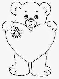 coloriage ourson coeur princesse leia gratuit