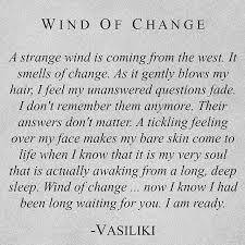 Black Book Winds Of Change Wind Of Change Vasiliki Instagram Vasiliki Poetry Vasiliki Vasilikipoetry Wind Of Change Wind Quote Change Quotes