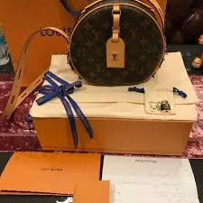 Louis vuitton pochette mylockme envelope chain shoulder bag m63471 black bag. Louis Vuitton Shoulder Bag Backpack Women Ladies Monogram Round Japan F S Ebay