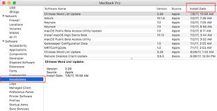 How To Find The Apps Install Date On Your Mac Find App App Chinese Words