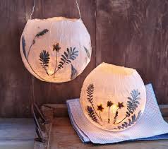 Diy Krauter Lampions Lampion Basteln Laternen Basteln Basteln