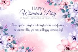 It means saying thank you for everything. Women S Day Card Online On March 8 Women S Day Cards Happy Woman Day 8th Of March