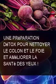 Une Preparation Detox Pour Nettoyer Le Colon Et Le Foie Et Ameliorer La Sante Des Yeux Foie Nettoye Nettoyer Colon Sante Amel Detox Drinks Detox Drinks