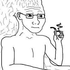 Smug wojak refers to a drawing of a bald man with a smug. Whomst Is The Smartest On 4chan
