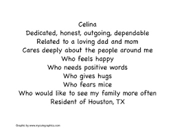 Biopoem Example And Rubric By Mrs Brunette Teachers Pay Teachers