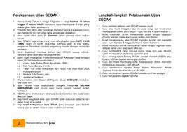 Di sini diperturnkan atau dikongsi soalan percubaan bahasa melayu kertas 2. Page 12 Panduan Segak Standard Kecergasan Fizikal Kebangsaan Untuk Murid Sekolah Malaysia Segak