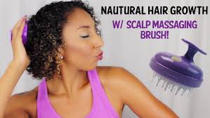 Stimulates new hair growth and can be used to treat androgenetic alopecia. Natural Hair Growth W Scalp Massaging Brush Biancareneetoday Shampoo Brush Hair Massage Natural Hair Growth