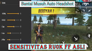 Cara menggunakan sensi capa ff v7 : Sensitivitas Ruok Ff Free Fire Asli Auto Headshot Terbaru