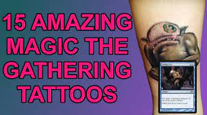 Shop 4,000+ artist designs or create your own. 15 Amazing Magic The Gathering Tattoos Youtube