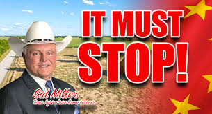 Op-Ed: Ban China from Buying Texas Land; Sid Miller - Texas Border Business