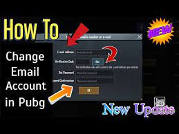 How To Change Email Account In Pubg Youtube