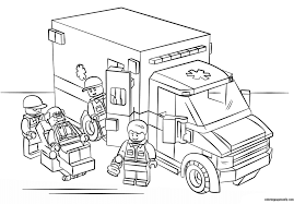 'cause what else would you want to color? Lego City Ambulance Coloring Pages Toys And Dolls Coloring Pages Free Printable Coloring Pages Online