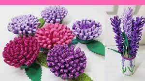 Flores hechas con goma eva. Diy Como Hacer Flores De Foamy O Goma Eva Faciles Youtube