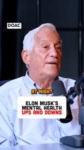 Walter Isaacson talks about Elon Musk's mental health ups and downs... 🧠