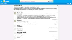 Multilang Dictionary Glosbe For Android Apk Download