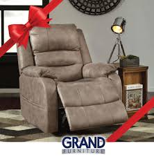 Give The Gift Of Power Barling Power Recliner With Adjustable Headrest Change Can Be A Good Thing Especially When Furniture Grand Furniture Furniture Store