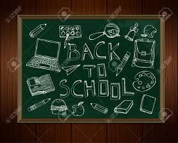 All with the added convenience and cost savings that a digital environment has to offer. Back To School Concept White Chalk Drawings On A Classroom Blackboard Abstract Background For Educational Creative Design Vector Image In White Green And Brown Colors Royalty Free Cliparts Vectors And Stock Illustration