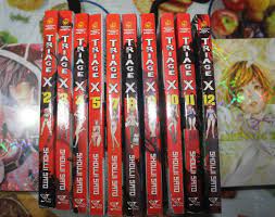 Triage X manga volumes 2-5, 7-12 (10 volumes), Hobbies & Toys, Books &  Magazines, Comics & Manga on Carousell