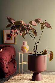 Designer Wohnzimmer Welche Farbe Passt Zu Bordeauxrot Sofa Und Blumentopf Wohnzimmer Rot 1001 Ideen Zum Thema Welch Colorful Interiors Home Decor Decor