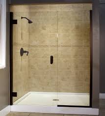 Custom shower walls and passage 60 in. Shower Doors Rainbow Glass Supply Inc
