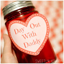 The good thing is that even a small gesture can make a big impact. Day Out With Daddy Jar Valentine S Day Gift For Dad Sweet Lil You