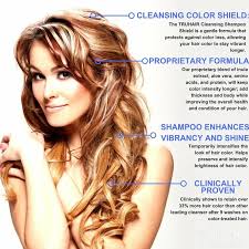 Having lost hair due to stress over the pandemic, both erica (left) and aggie added hair extensions and color to revive their hair. Truhair Color N Lift Cleansing Color Shield Hair Color Shampoo That Protects Against Hair Color Loss Blonde Ibeautistore Com