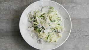 Espaguetis De Calabacin A La Carbonara Vegetariana Supermercados Dialprix