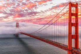 Maybe you would like to learn more about one of these? 573641 Golden Gate Bridge Bridge Architecture Clouds Sea Sunset San Francisco California Wallpaper Mocah Hd Wallpapers