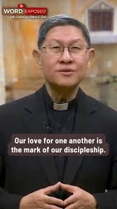 "Our love for one another is the mark of our discipleship."