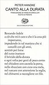 Il testo della canzone senza accordi. Canto Alla Durata Testo Tedesco A Fronte Amazon De Handke Peter Kitzmuller H Fremdsprachige Bucher