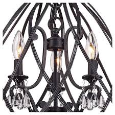 Franklin Iron Works Bell Cage 22 High Metal Mini Chandelier Y2303 Lamps Plus In 2020 Mini Chandelier Chandelier Franklin Iron Works
