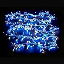 Last modified on apr 26, 2021 15:39 bst leanne bayley invest in the best outdoor lights to brighten your garden, patio, terrace or outdoor space in. Buy 480 Led Blue White Outdoor Animated Cluster Fairy Lights Mains 3 5m Online At Cherry Lane