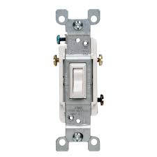 I want to control a new (to. Leviton 15 Amp 3 Way Toggle Switch White R62 01453 02w The Home Depot