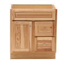 Get free shipping on qualified unfinished bathroom vanities or buy online pick up in store today in the bath department. Glacier Bay Hampton 30 In W X 21 In D X 33 5 In H Bathroom Vanity Cabinet Only In Natural Hickory Hnhk30dy The Home Depot