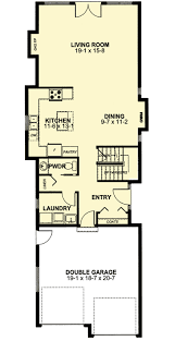 Narrow lot house plans are becoming increasingly popular in urban areas as land becomes scarcer. Narrow Lot Home Plan With Side Entry 6741mg Architectural Designs House Plans