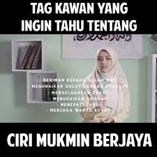Pendidikan islam tingkatan 1 mukmin yang bertaqwa ura. Edudulu Malaysia Mira Filzah Ciri Mukmin Berjaya Facebook