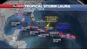 2 Hurricanes Could Threaten Gulf Coast At Same Time Next Week Abc News