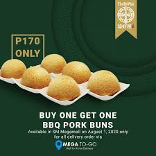 Baked bun with barbecue pork, vermicelli roll stuffed with pig's liver and steamed egg cake. Tim Ho Wan Ph Who Wants A Buy 1 Get 1 Of The Famous Bbq Pork Buns Avail This Promo In Smmegamall Branch When You Order For Delivery Via Mega To Go Today