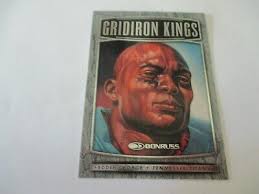 1999 Gridiron Kings Eddie George Card #GK10 Serial #2829/5000