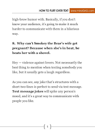 But don't worry, we have it covered for you. How To Flirt Over Text Volume 1 By Mindgag Com