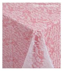Plastiktischdecke Spitze 137 X 274 Cm Tischdeckenbeschwerer Spitzendeckchen Decke