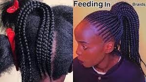 Maybe you would like to learn more about one of these? How To Feeding In Braids Ghanian Lines Gripping Hair Roots Youtube