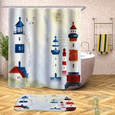 Deny designs destinations dora the explorer elrene home fashions excell home fashions foreside home & garden gg. Shower Curtains Old Town Lighthouse Painting Shower Of Curtains