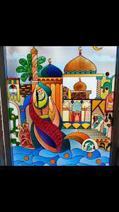 رسم على الزجاج cubist art art painting arabian art