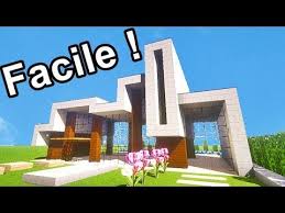 Constru Ville Maison Moderne Minecraft Minecraft Moderne Maison Moderne